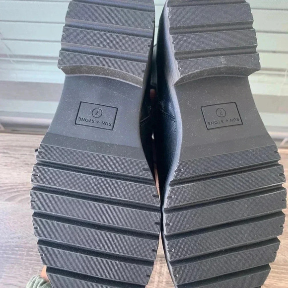 Sun + Stone Frankiee Combat Boots Women’s Size 7M New Without Box - Picture 6 of 7